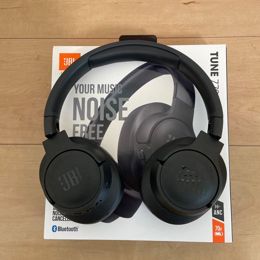 JBL 770 NC ワイヤレスヘッドホン ブラック