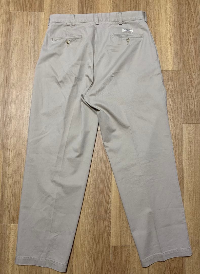 90s ポロ ラルフローレン ポロチノ 34 Andrew アンドリューパンツ