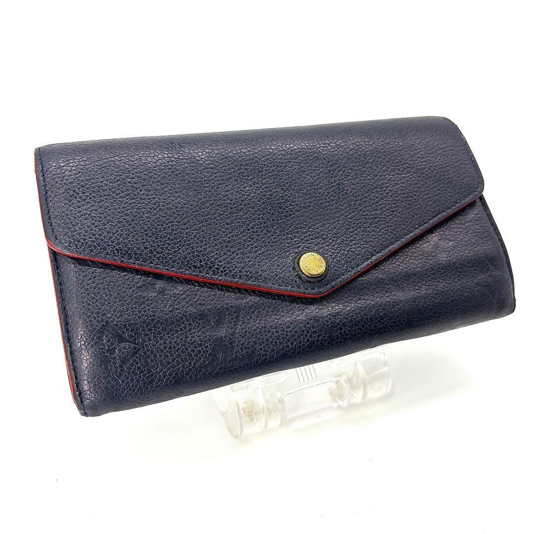 A*N様 ルイヴィトン　アンプラント ポルトフォイユ サラ 長財布 マリーヌルー