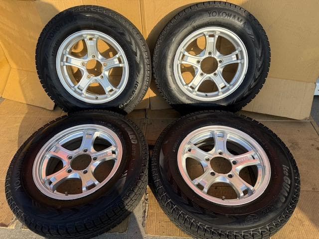 ジムニー スタッドレスセット 185/85R16 2021年製 ウェッズ