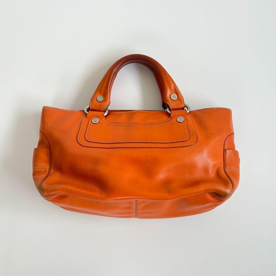 バッグ CELINE TRIOMPHE LEATHER BOOGIE HAND BAG