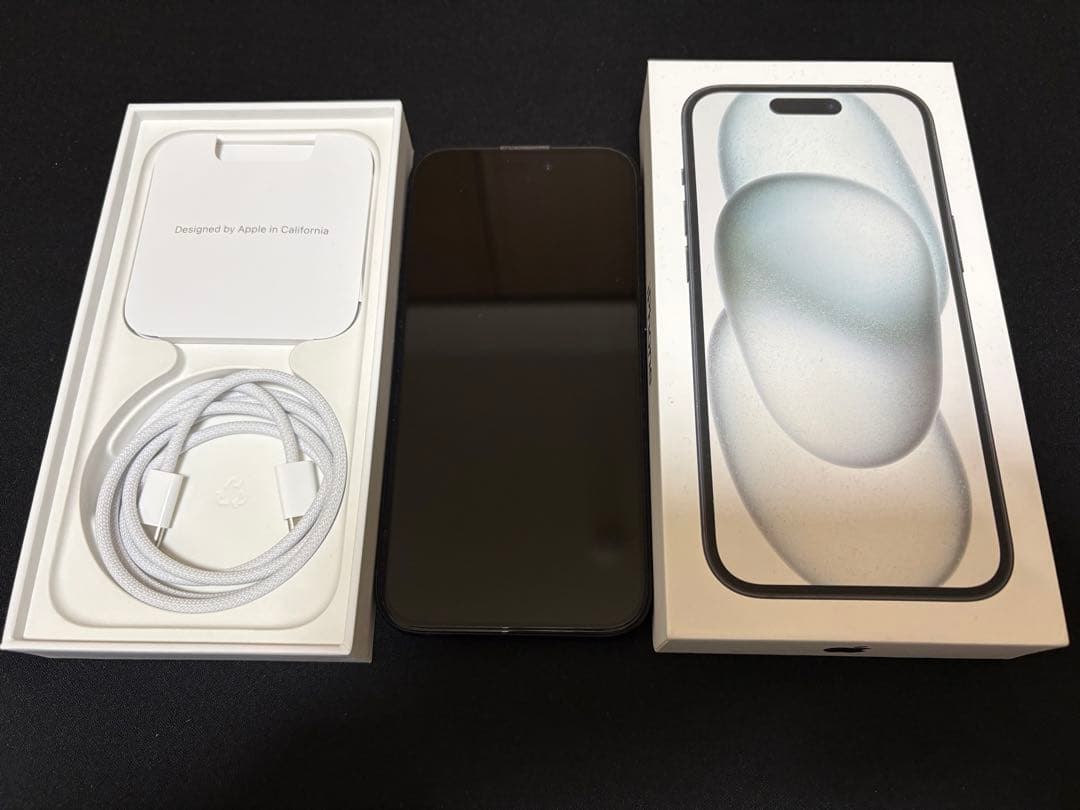 iPhone15 本体 128GB ブラック SIMフリー
