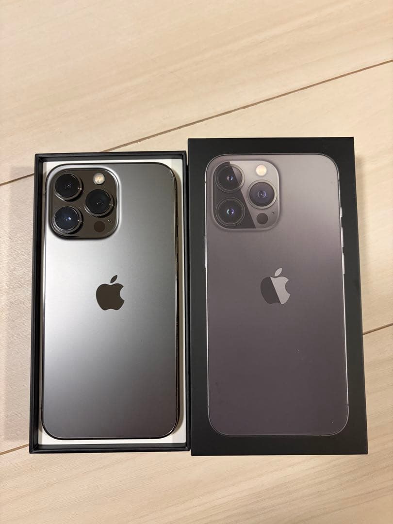 【美品】iPhone13pro グラファイト