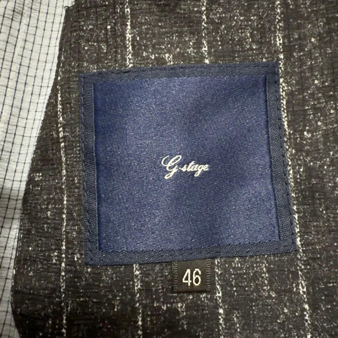 Gstage ラペルピン付き　トロッタージャケット　軽量　M 2つボタン