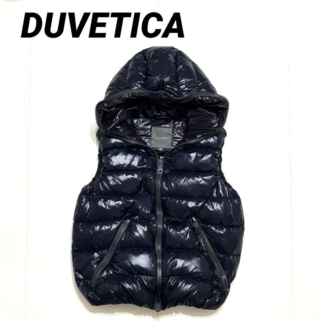 DUVETICA ダークネイビー ダウンベスト 48