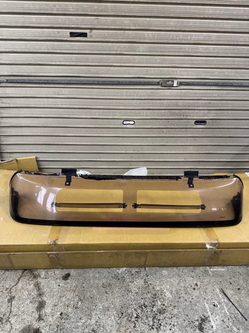 トヨタ ランドクルーザー 80 リア スポイラー ウィング 純正 希少