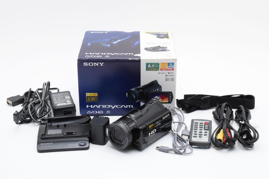 【極美品】SONY Handycam HDR-CX7　新品級！