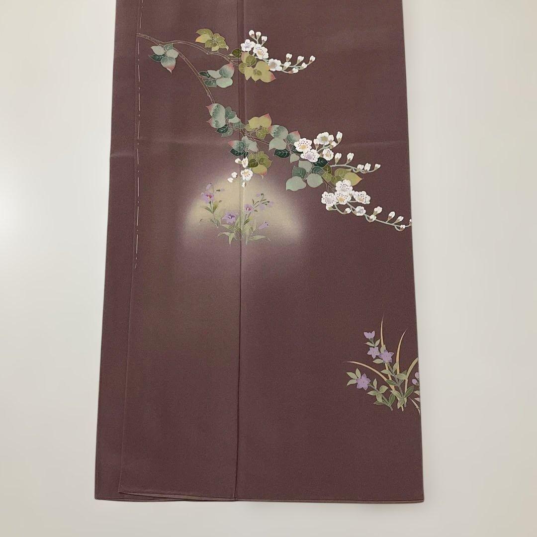 (最終市) No.2706 未使用正絹京加賀友禅(美山)訪問着　落款　美品