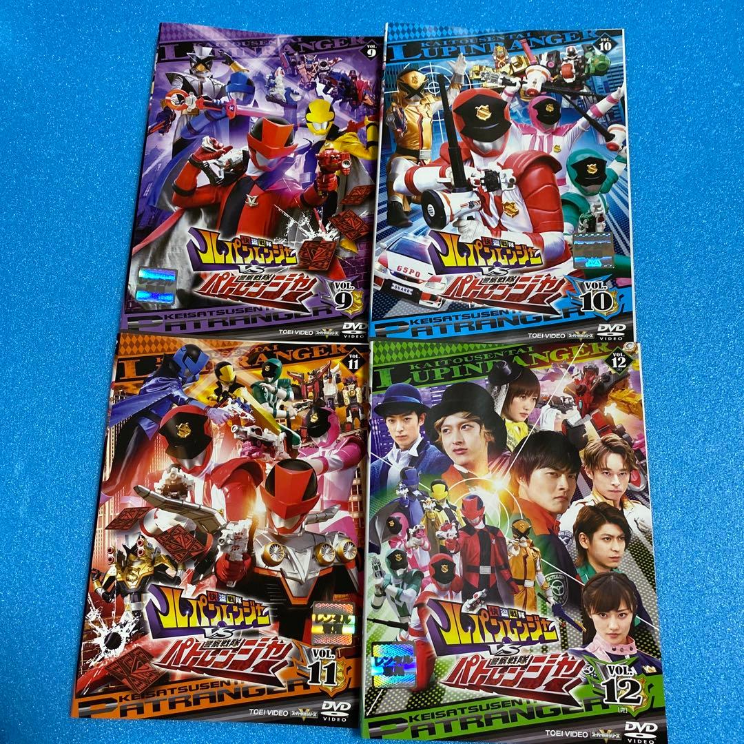 快盗戦隊ルパンレンジャーvs警察戦隊パトレンジャー DVD 特撮