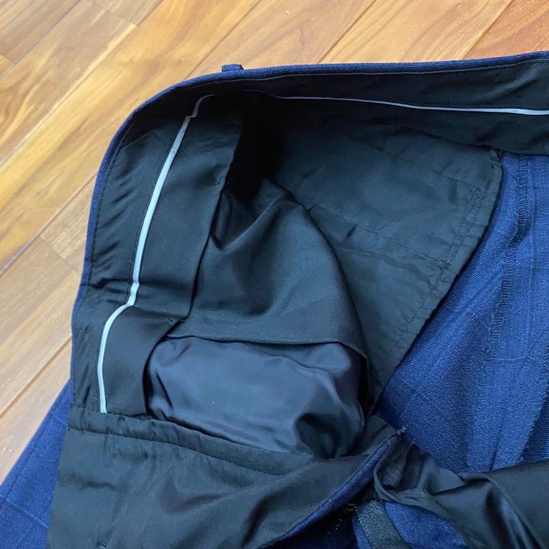 美品　スーツセレクト　3ピース　ジャケット　パンツ　ジレ　上下　セットアップ