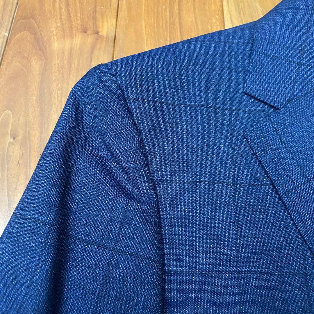 美品　スーツセレクト　3ピース　ジャケット　パンツ　ジレ　上下　セットアップ