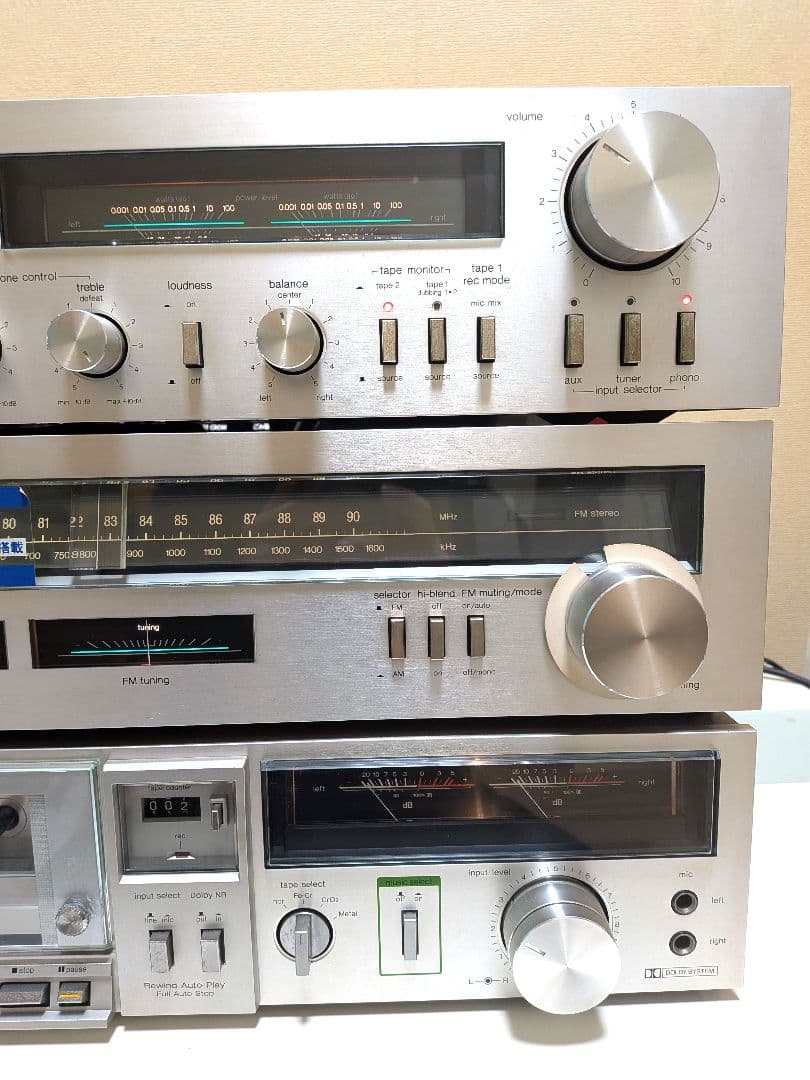 Technics テクニクス オーディオセット