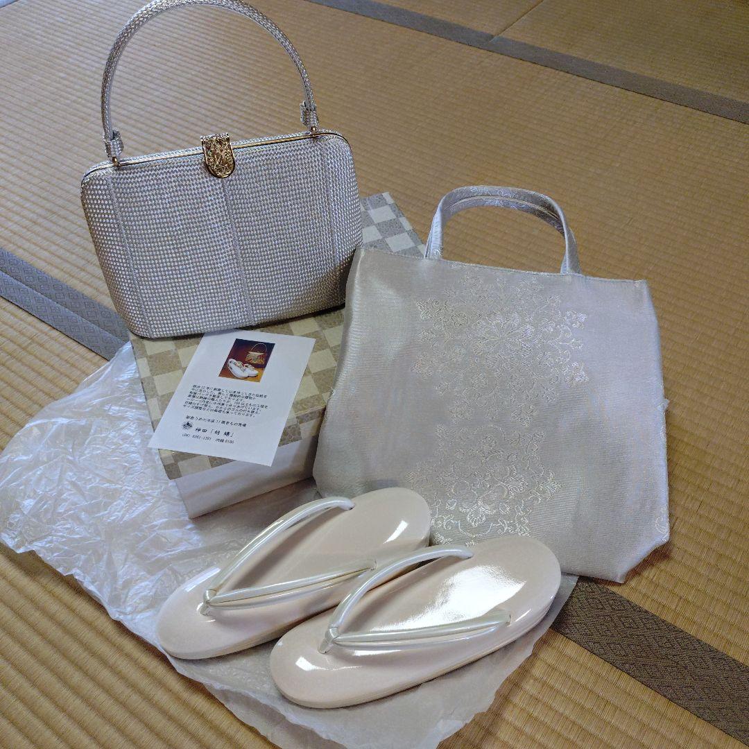 神田胡蝶　バック　サブバック　草履24cm