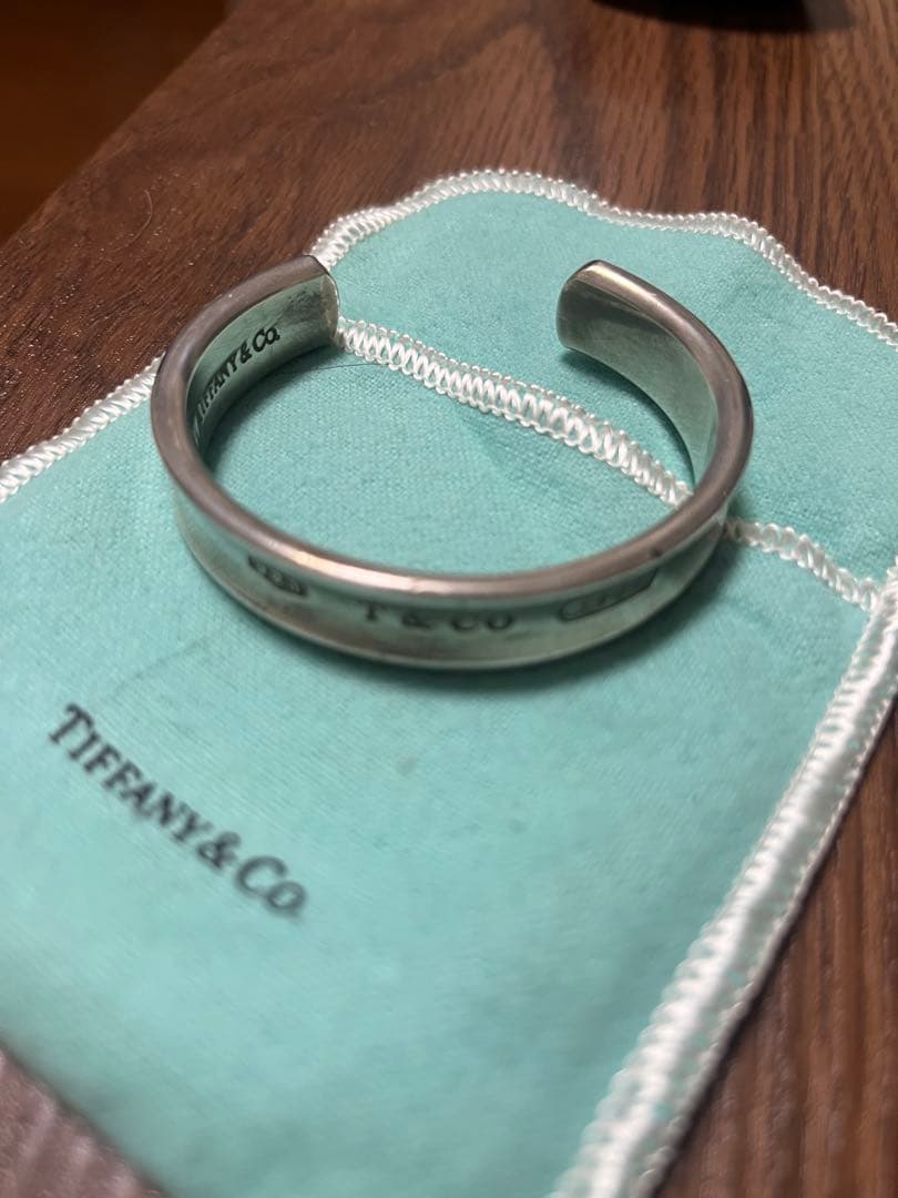 Tiffany & Co. シルバーバングル★ １８３７　ナローカフ　バングル