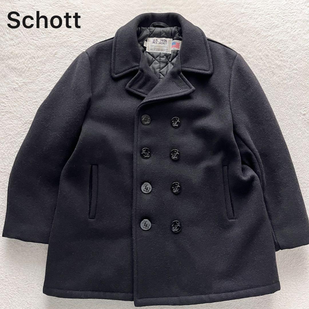 Schott ショット U.S. 740N ピーコート ウール USA製