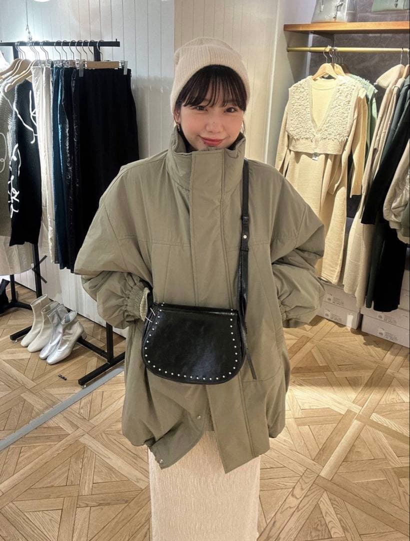 新品 ローリーズファーム 撥水加工・保温効果 モンスターコート 手洗い可 タグ付