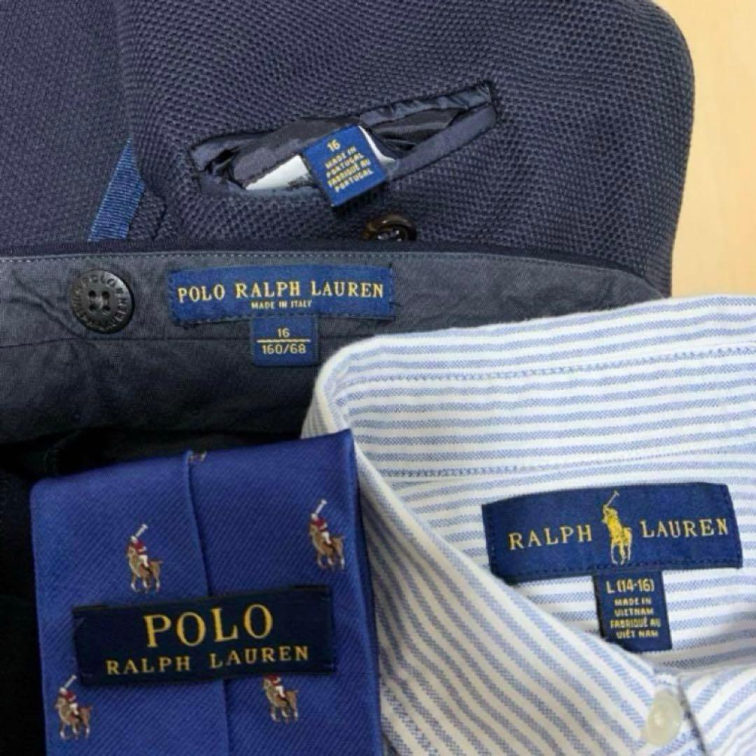 ◼️160◼️ラルフローレン◼️フォーマルスーツ◼️ブレザー卒業式
