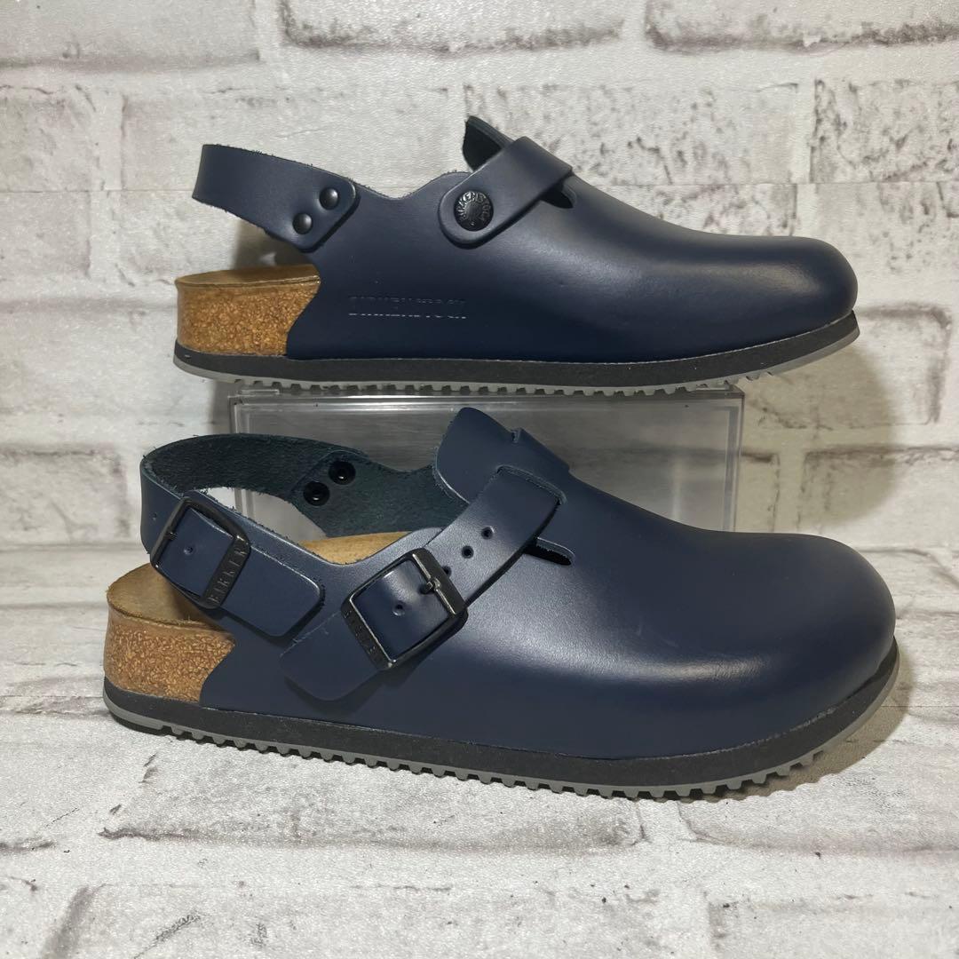 【極美品】ビルケンシュトック　トキオ スーパーグリップ ネイビー 23