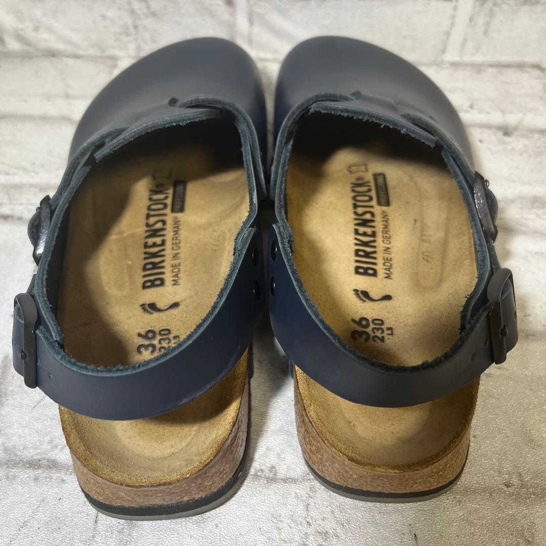 【極美品】ビルケンシュトック　トキオ スーパーグリップ ネイビー 23