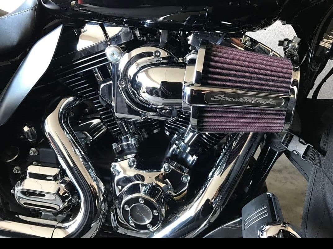 ハーレーツーリング用エアークリーナーキット