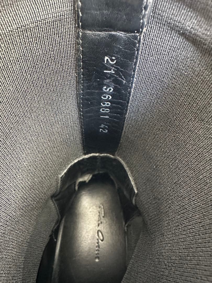 バルマン　rick owens ブーツ　ビートル　ボゾ　トラクター　42