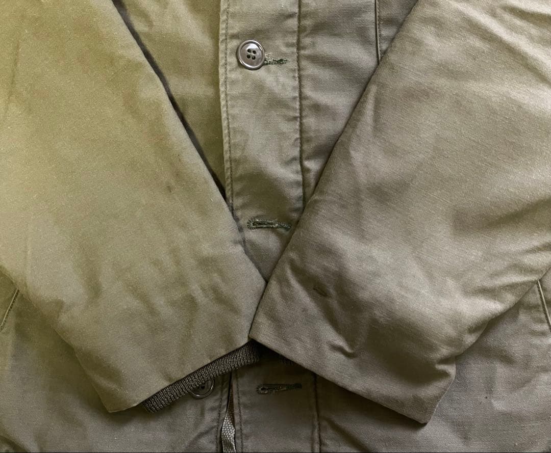 A-2 デッキジャケット　ステンシル入り　実物本物　ベルベルジン　遊歩道