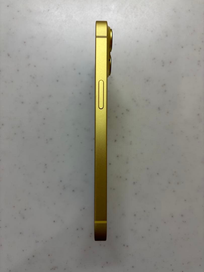 Apple iPhone 14 イエロー 本体　美品　ケース付