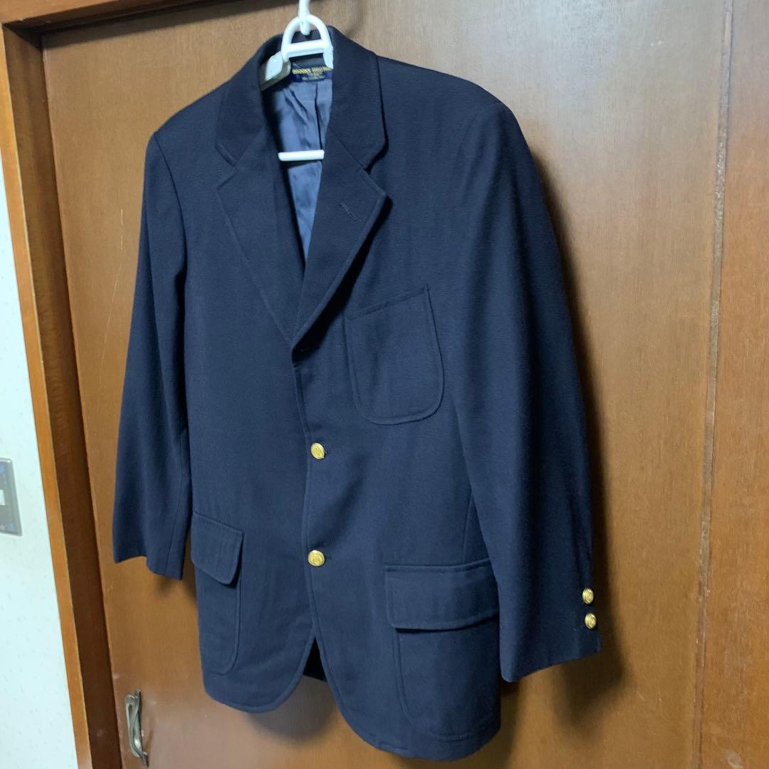 ★ブルックスブラザーズ テーラードジャケット ブレザー 紺ブレ 金ボタン★