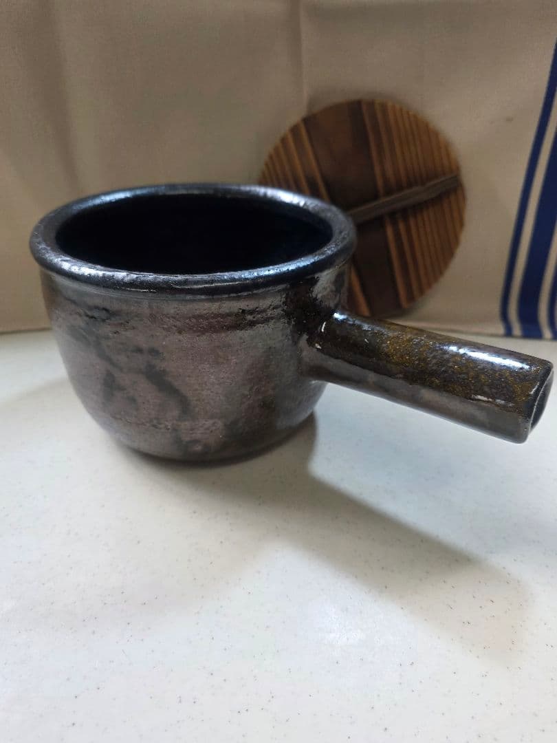 ◇ing fix◇ 壺田亜矢　壺田和宏　片手鍋　土鍋　■美品■