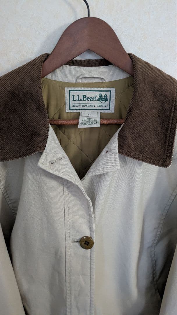 L.L.Beanエルエルビーン　中綿キルティングカバーオールジャケット