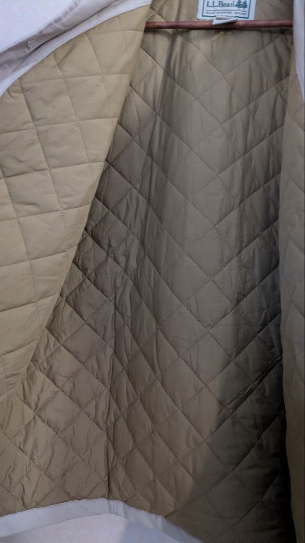 L.L.Beanエルエルビーン　中綿キルティングカバーオールジャケット
