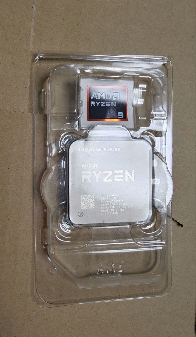 AMD Ryzen 9 5950X CPU 本体（中古）