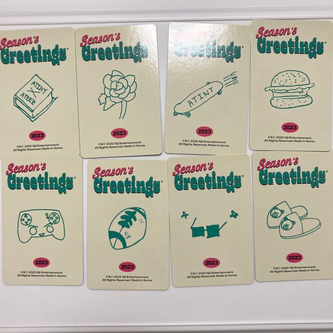 ATEEZ シーグリ2023 トレカ