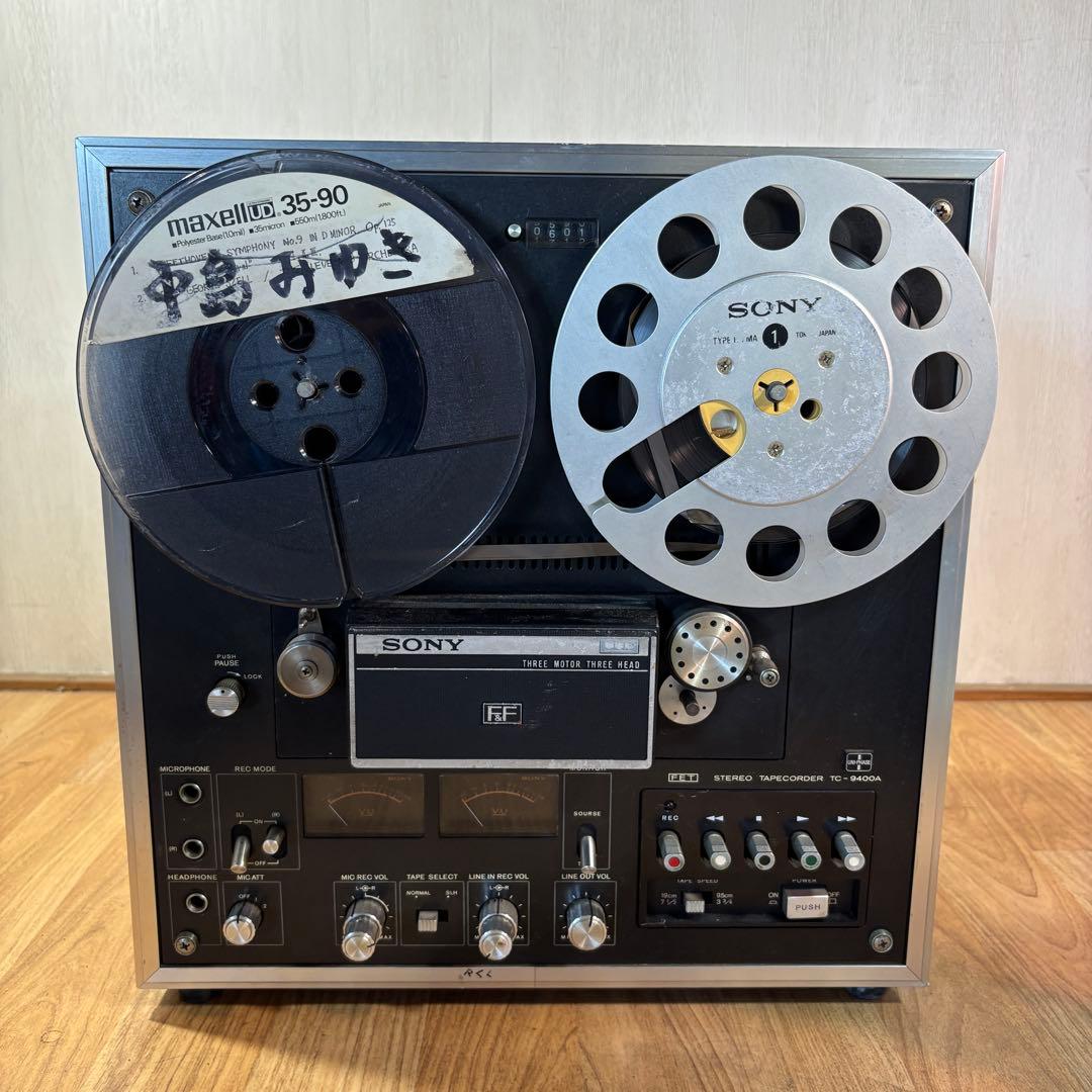 ソニー ステレオテープコーダー TC-9400A オープンリールデッキ ジャンク