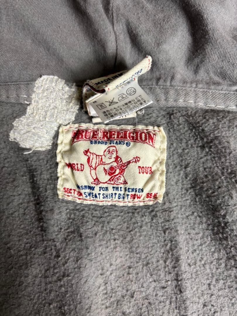 true religion パーカー Y2K グレー レディース