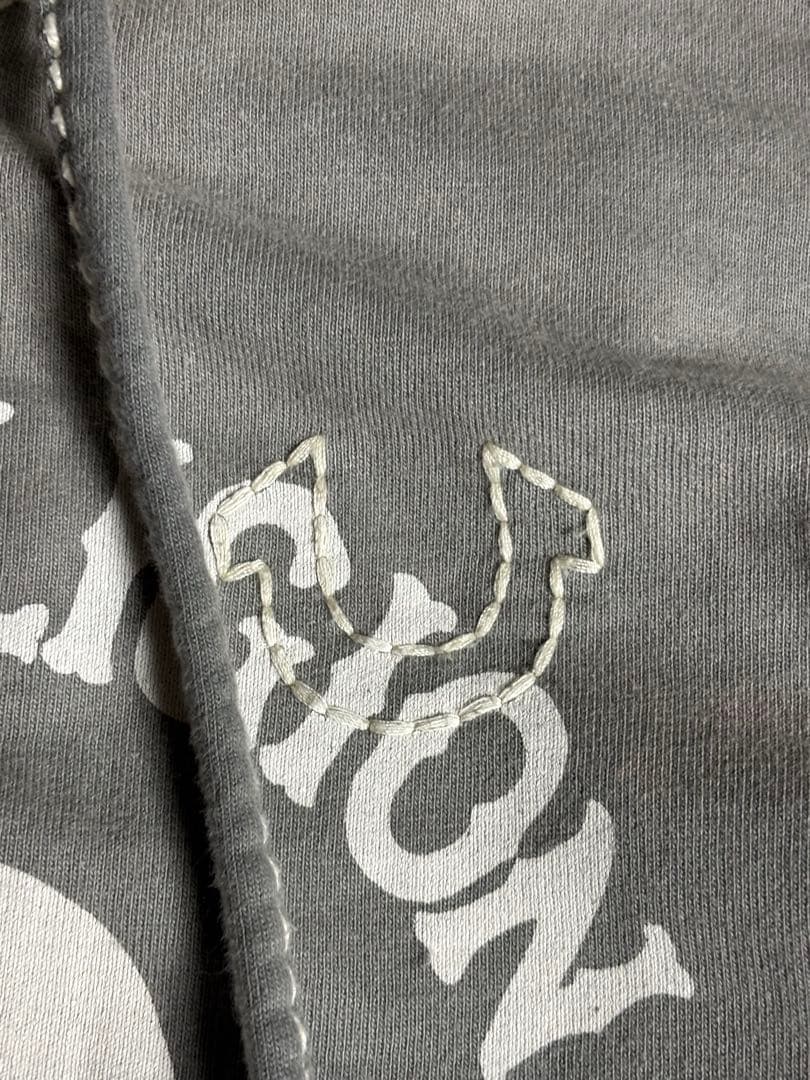 true religion パーカー Y2K グレー レディース