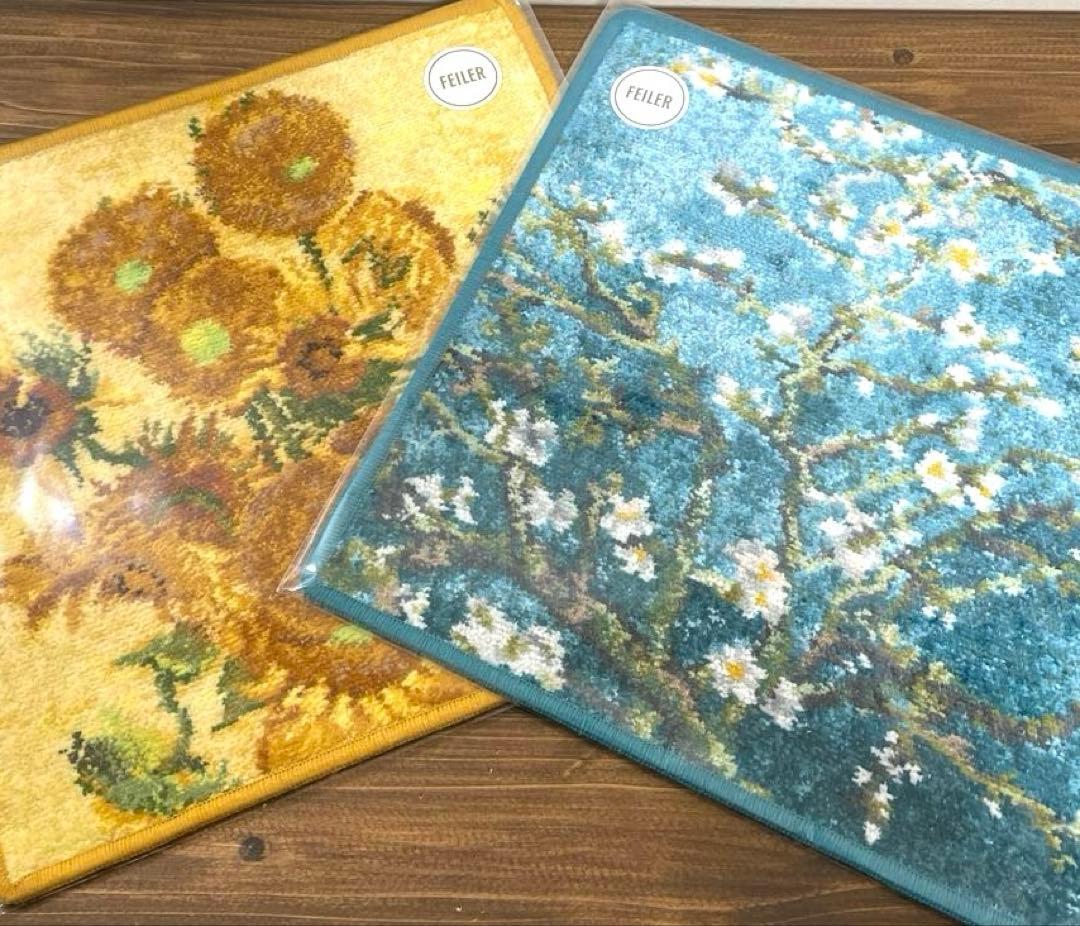 【新品未開封】フェイラー ハンカチ ゴッホ ２枚セット