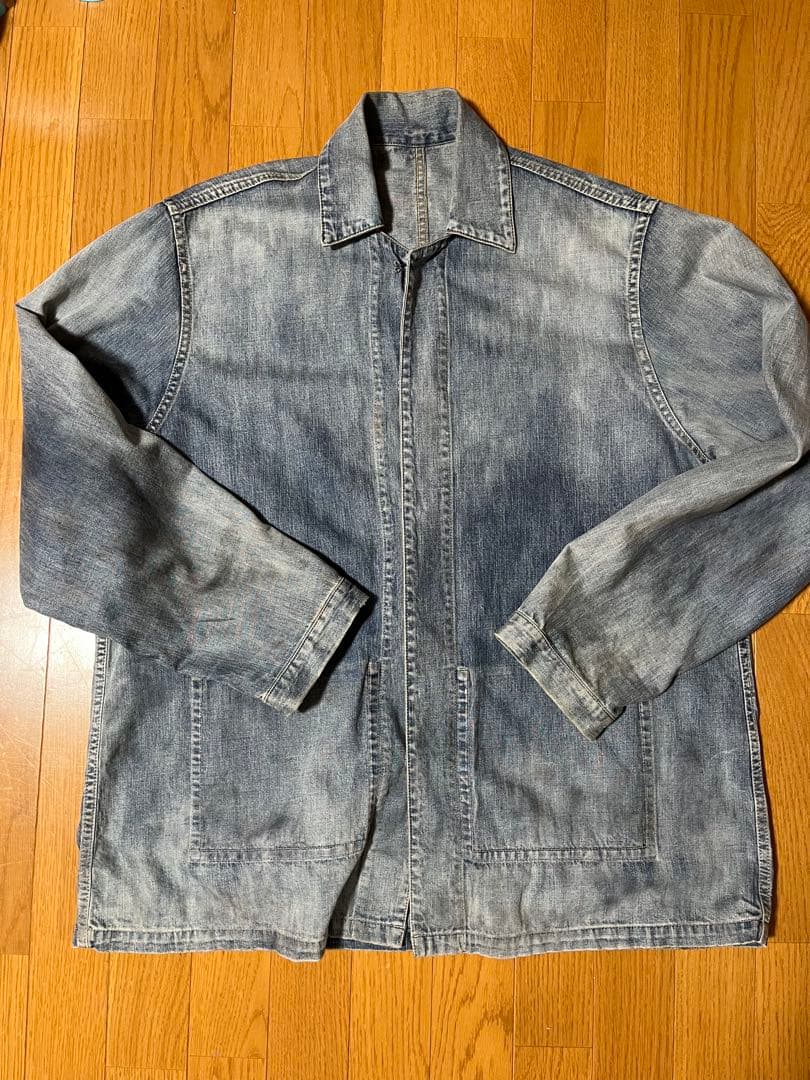 ジャケット・アウター A.PRESSE US NAVY Denim Jacket