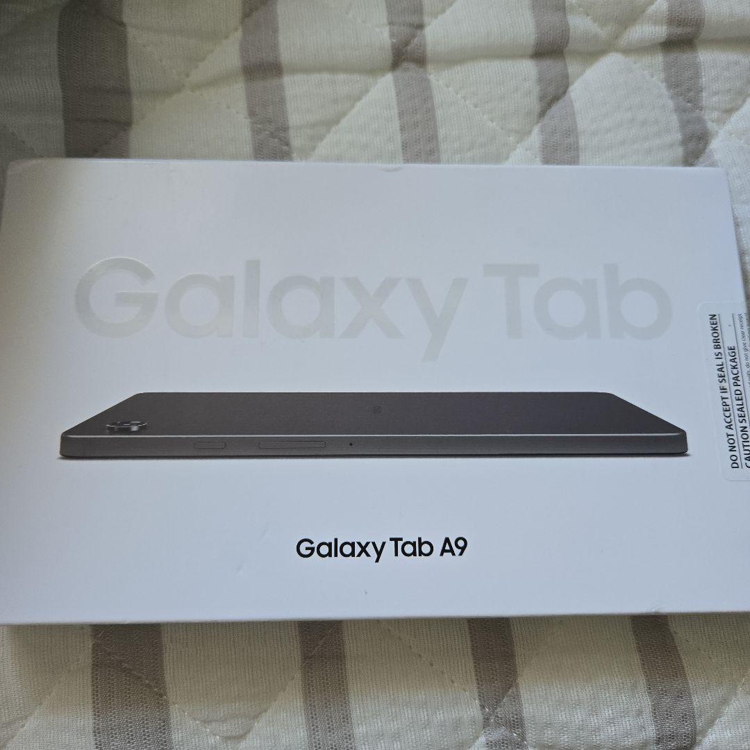 新品未開封　Samsung Galaxy Tab A9 グレー