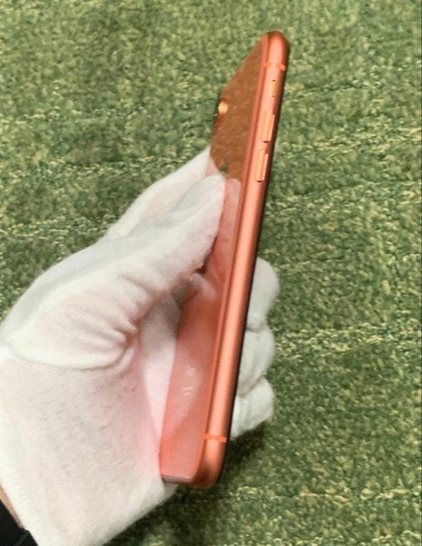 【ほぼ新品同様★電池新品】iPhone XR 256GB コーラル SIMフリー