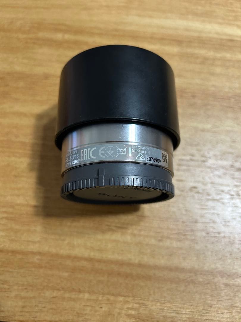 SONY Eマウント 純正 単焦点レンズ E50mm F1.8