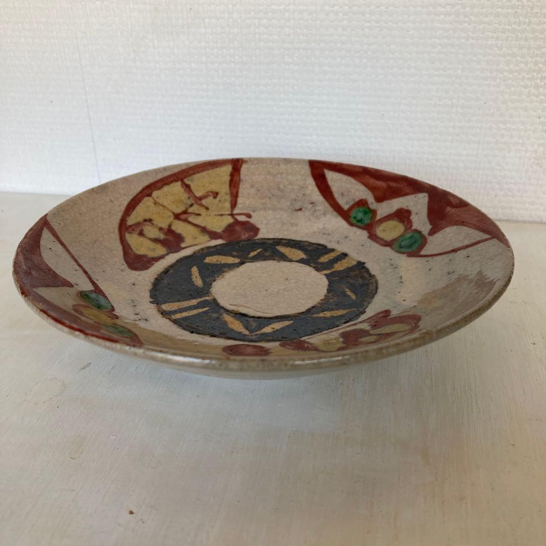 益子　合田好道　色絵五寸皿　検　浜田庄司　島岡達三　円道寺時代　民藝