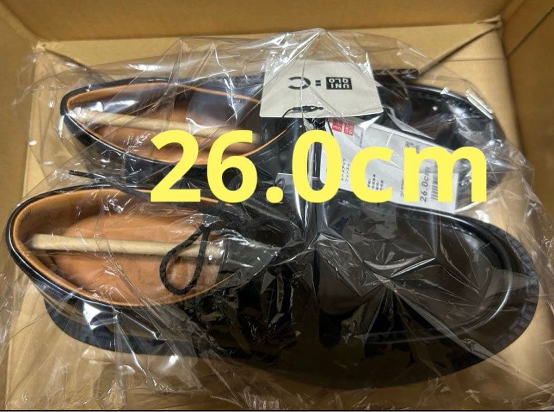 ユニクロC UNIQLO C レースアップシューズ　26.0cm ⑤