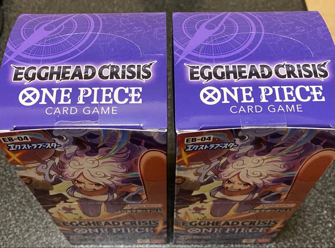 ワンピースカードゲーム　エッグヘッドクライシス　テープ付き2BOX