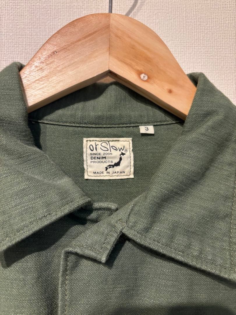 or slow ミリタリージャケット