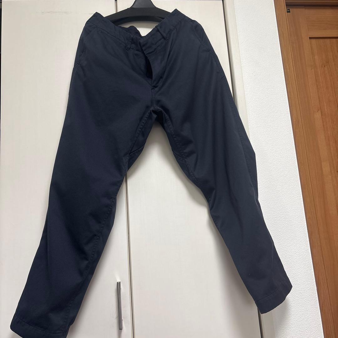 nanamica チノパン　ネイビー SUCS401 32