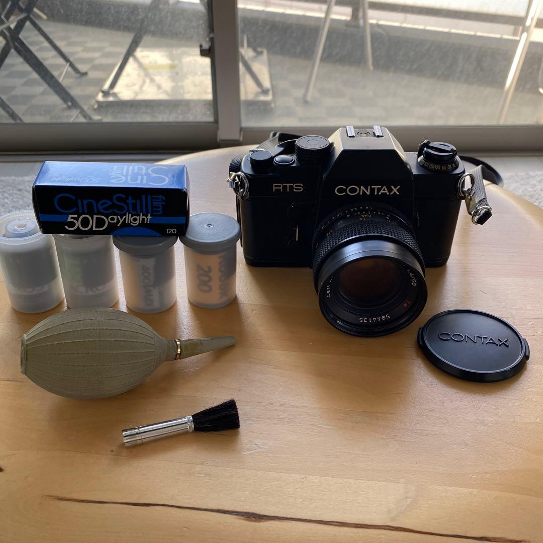 【た中古や】CONTAX RTS ＋ Planar T* 備品付き