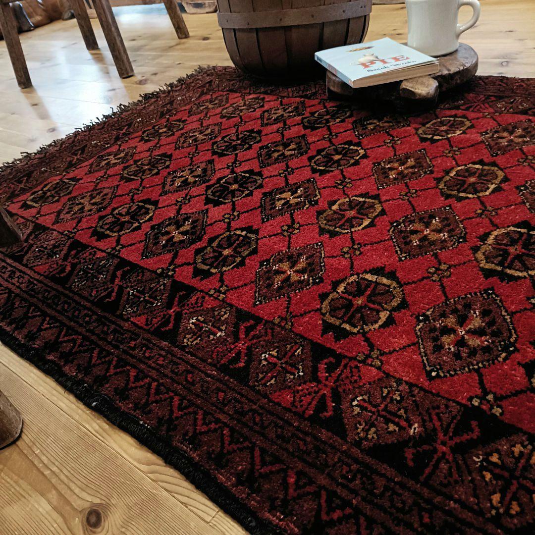 ※【koji koji】トライバルラグ ヴィンテージラグ アフガンラグ