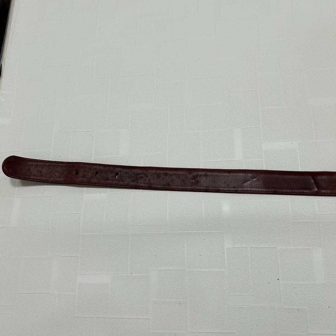 LOEWE ロエベ　ベルト　アナグラム　ボルドー