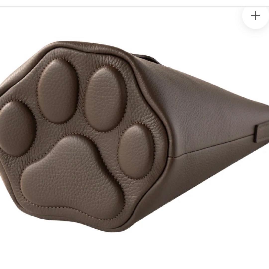美品！philosophii ショルダーバッグ PAW キュイール・マッシュ　猫